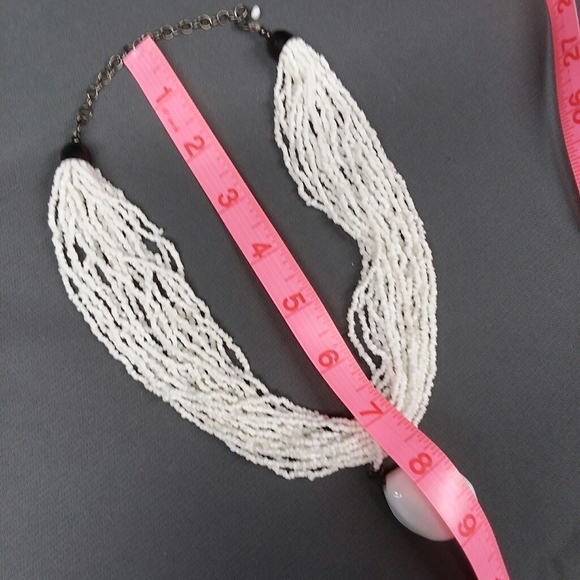 Vintage Multi Strand Tiny Bead Necklace - Picture 7 of 10